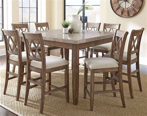 square dining room sets for 8.